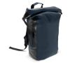 Sac à dos roll-top imperméable avec bretelles rembourrées 25L couleur bleu foncé