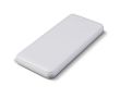 Batterie externe avec ports USB-A et port type C 10.000 mAh couleur blanc