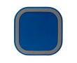 Chargeur sans fil carré dans différents coloris vibrants 5W couleur bleu foncé