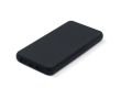 Batterie externe en caoutchouc avec port USB-A et port type C 8000 mAh couleur noir