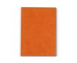 Bloc-notes avec couverture souple en plusieurs coloris de 150 feuilles couleur orange