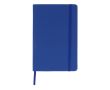 Carnet en RPET et PU de couleurs vives avec pages lignées FSC A5 couleur bleu