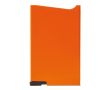 Porte-cartes en ABS de différentes couleurs avec bouton et RFID couleur orange
