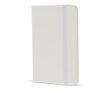 Carnet en PU de plusieurs couleurs vives avec pages lignées FSC A6 couleur blanc