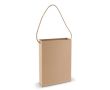 Sac en carton vertical avec anse longue en jute fabrication UE couleur marron