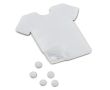 Distributeur de menthes sans sucre en forme de t-shirt 7g couleur blanc