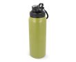 Gourde en acier inoxydable avec poignée ergonomique 800ml couleur vert olive