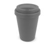 Gobelet à emporter en plastique recyclé aux couleurs vives 250ml couleur gris