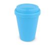 Gobelet à emporter en plastique recyclé aux couleurs vives 250ml couleur bleu ciel