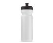 Bidon sportif en plastique organique fabriqué en UE 750ml couleur noir transparent