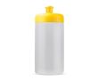 Bidon sportif en bioplastique sans BPA fabriqué en UE 500ml couleur jaune transparent