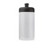 Bidon sportif en bioplastique sans BPA fabriqué en UE 500ml couleur noir transparent
