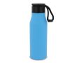 Gourde en acier inoxydable aux couleurs mates avec corde 600ml couleur bleu ciel