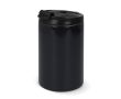 Gobelet à emporter anti-fuite en acier inoxydable coloré 200ml couleur noir