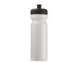 Gourde de sport en plastique sans BPA et 100% anti-fuite 750ml couleur blanc/noir