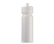 Gourde de sport en plastique sans BPA et 100% anti-fuite 750ml couleur blanc