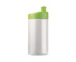 Bidon de sport en plastique sans BPA et 100% anti-fuite 500ml couleur vert clair