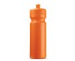 Gourde de sport en plastique sans BPA et 100% anti-fuite 750ml couleur orange