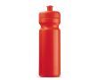 Gourde de sport en plastique sans BPA et 100% anti-fuite 750ml couleur rouge