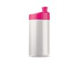 Bidon de sport en plastique sans BPA et 100% anti-fuite 500ml couleur rose