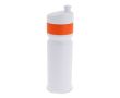 Gourde de sport sans BPA avec bord coloré fabriqué en UE 750ml couleur orange