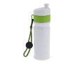 Gourde de sport sans BPA avec détail coloré et sangle 500ml couleur vert clair
