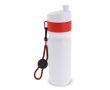 Gourde de sport sans BPA avec détail coloré et sangle 500ml couleur rouge