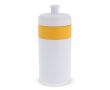 Gourde de sport sans BPA avec détail coloré 500ml couleur jaune