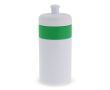 Gourde de sport sans BPA avec détail coloré 500ml couleur vert