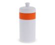 Gourde de sport sans BPA avec détail coloré 500ml couleur orange