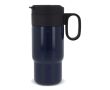 Gobelet en acier inoxydable avec couvercle servant de tasse 300ml couleur bleu foncé