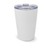 Gobelet à emporter à double paroi en céramique 300ml couleur blanc