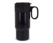 Gobelet en acier inoxydable avec couvercle servant de tasse 300ml couleur noir