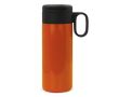 Gobelet en acier inoxydable avec couvercle servant de tasse 400ml couleur orange