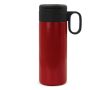 Gobelet en acier inoxydable avec couvercle servant de tasse 400ml couleur rouge
