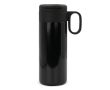 Gobelet en acier inoxydable avec couvercle servant de tasse 400ml couleur noir