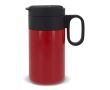 Gobelet en acier inoxydable avec couvercle servant de tasse 250ml couleur rouge