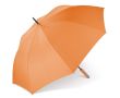 Grand parapluie anti-vent coloré avec armature noire Ø114 couleur orange