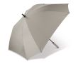 Grand parapluie avec design carré et résistant au vent Ø121 couleur gris clair