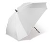 Grand parapluie avec design carré et résistant au vent Ø121 couleur blanc
