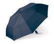 Parapluie pliable ergonomique coloré avec armature noire Ø100 couleur bleu foncé