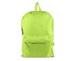 Classique sac à dos en RPET en plusieurs couleurs avec poche frontale couleur vert lime