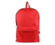 Classique sac à dos en RPET en plusieurs couleurs avec poche frontale couleur rouge
