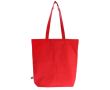 Sac Fairtrade en couleurs neutres avec capacité de 12 kg 270 g/m2 couleur rouge
