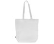 Sac Fairtrade en couleurs neutres avec capacité de 12 kg 270 g/m2 couleur blanc