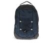 Sac à dos pour ordinateur en RPET avec compartiments intérieurs couleur bleu foncé