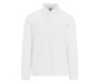 Polo classique en coton piqué à manches longues 180 g/m² B&C couleur blanc