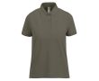 Polo basique pour femme à manches courtes en coton 210 g/m² B&C couleur vert militaire
