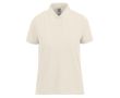 Polo basique pour femme à manches courtes en coton 210 g/m² B&C couleur blanc cassé