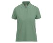 Polo basique pour femme à manches courtes en coton 210 g/m² B&C couleur vert olive